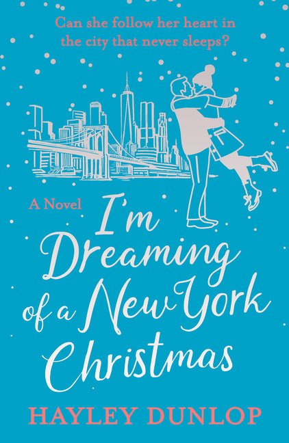 Paperback copy of "I'm Dreaming of a New York Christmas" romantic comedy novel by Hera Ediciones, featuring festive holiday cover art.