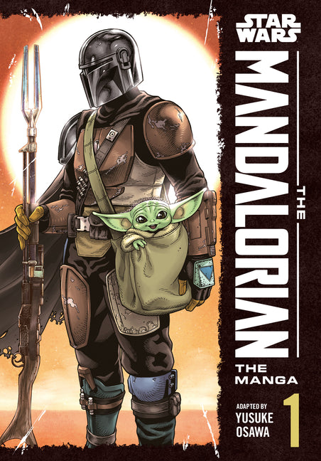 Paperback of The Mandalorian: Season One manga volume 1 by Random House Worlds, featuring cover art with Mandalorian character.