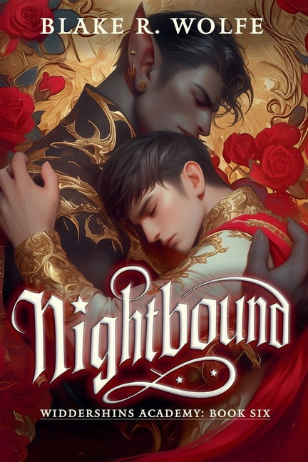 Paperback of Nightbound novel by Uwu Publishing, with a dark, atmospheric cover featuring mysterious artwork.
