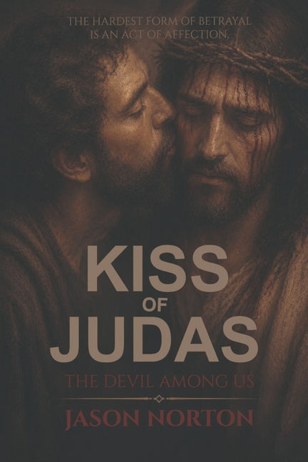 Paperback of Kiss Of Judas The Devil Among Us by Zionscall Publishing, featuring the book cover with dark, dramatic artwork.