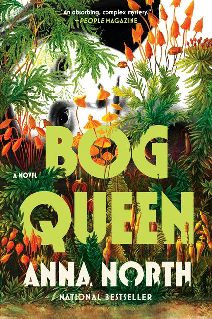 Paperback of Bog Queen by Bloomsbury Publishing featuring dark, atmospheric cover art with eerie swamp scenes and mysterious imagery.