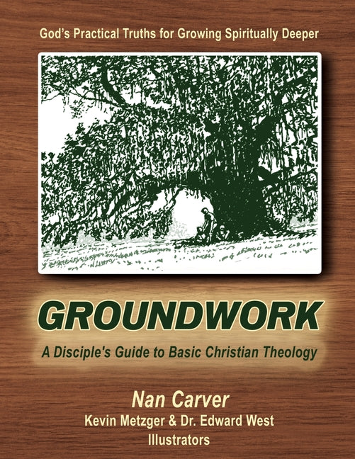 Paperback of Groundwork: A Disciple's Guide to Basic Christian Theology by Xulon Press, showing the front cover with title and design.