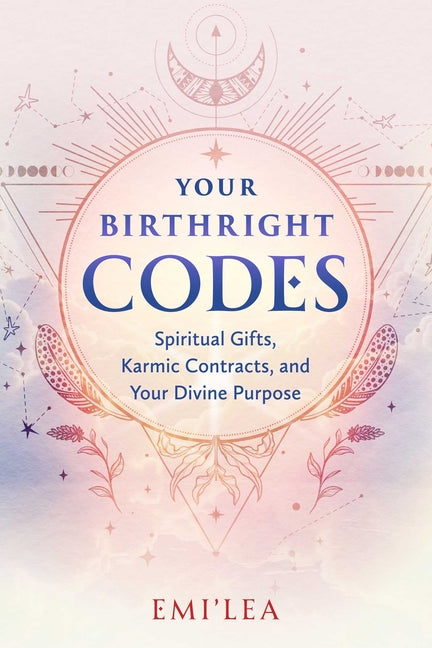 Paperback of Your Birthright Codes by Findhorn Press, showing the cover with spiritual symbols and title on a white background.