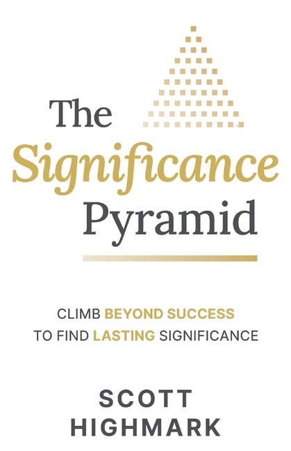Paperback of The Significance Pyramid book by Streamline Books showing the cover with title and author details.