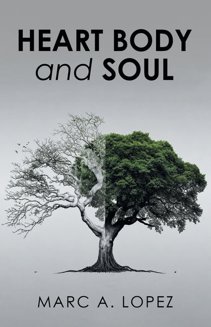 Paperback titled "HEART BODY and SOUL" by Milton & Hugo, featuring a colorful cover with artistic heart and soul imagery.