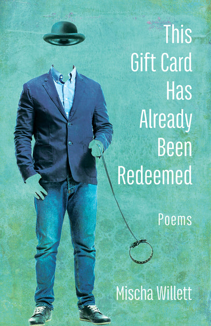 Paperback poetry gift card from Paraclete Press with a poetic design, featuring the message "This Gift Card Has Already Been Redeemed."