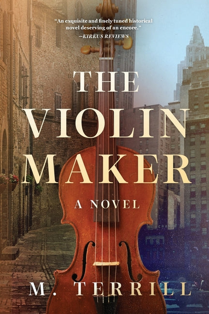 Paperback of The Violin Maker book by Koehler Books, featuring a cover image with musical and violin elements.
