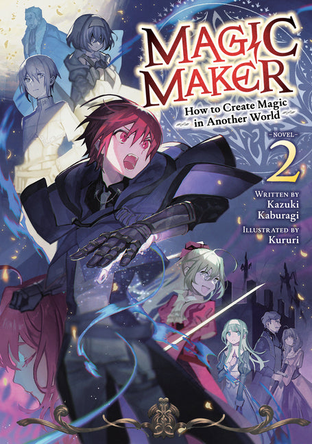 Paperback of Magic Maker: How to Create Magic in Another World Volume 2 light novel by Airship, showing the cover design.