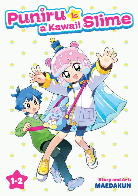 Paperback of Puniru Is a Kawaii Slime Omnibus Vol. 1-2 by Seven Seas, featuring colorful manga artwork on the cover.