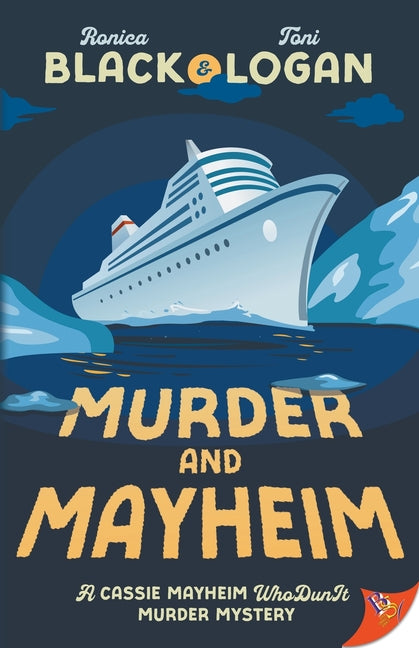 Paperback of Murder and Mayhem by Bold Strokes Books featuring dark, mysterious cover art with suspenseful imagery.