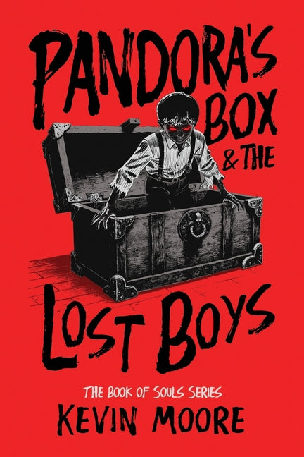 Paperback of Pandora's Box and the Lost Boys by Books Fluent, featuring a cover illustration with mysterious and adventurous themes.