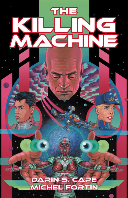 Paperback of The Killing Machine: Book One of the Hand of God Volume 1 by Shp Comics, featuring cover art with dynamic illustrations.