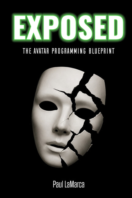 Paperback book titled "Exposed" by Irreversible Influence, featuring a cover with abstract artwork and bold typography.