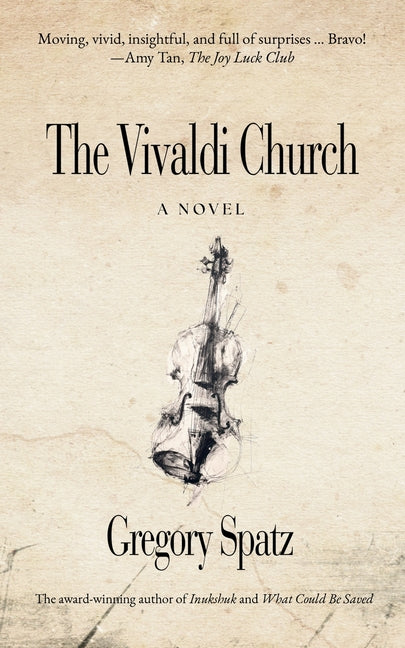 Paperback copy of The Vivaldi Church by Flexible Press, showing the book cover with title and author details.