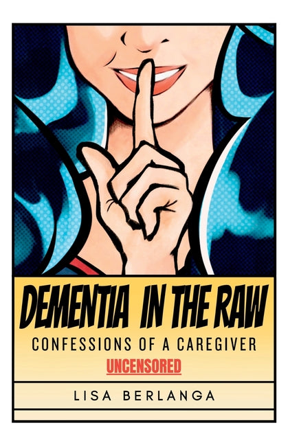 Paperback book titled "Dementia In The Raw" by Shop LB Market LLC featuring a close-up of the book cover.
