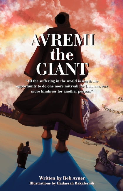 Paperback of AVREMI the GIANT by Jacob Tarica-Lechter, featuring a cover illustration of a large, mythical character.