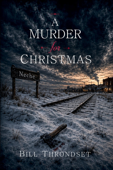 Paperback of "A Murder for Christmas" by B/Throndset showing the book cover with festive holiday imagery.