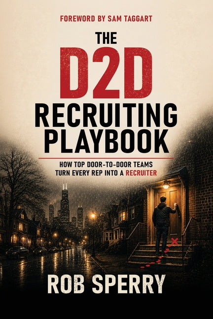 Paperback of The D2D Recruiting Playbook by Tgon Publishing, featuring the book cover with title and branding.