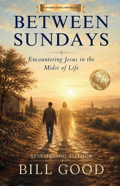 Paperback book titled "Between Sundays: Encountering Jesus in the Midst of Life" by Integrity Publishing International.