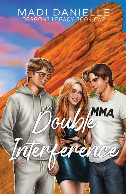 Paperback of "Double Interference" by Spicy Peach LLC featuring a book cover with abstract artwork and title text.