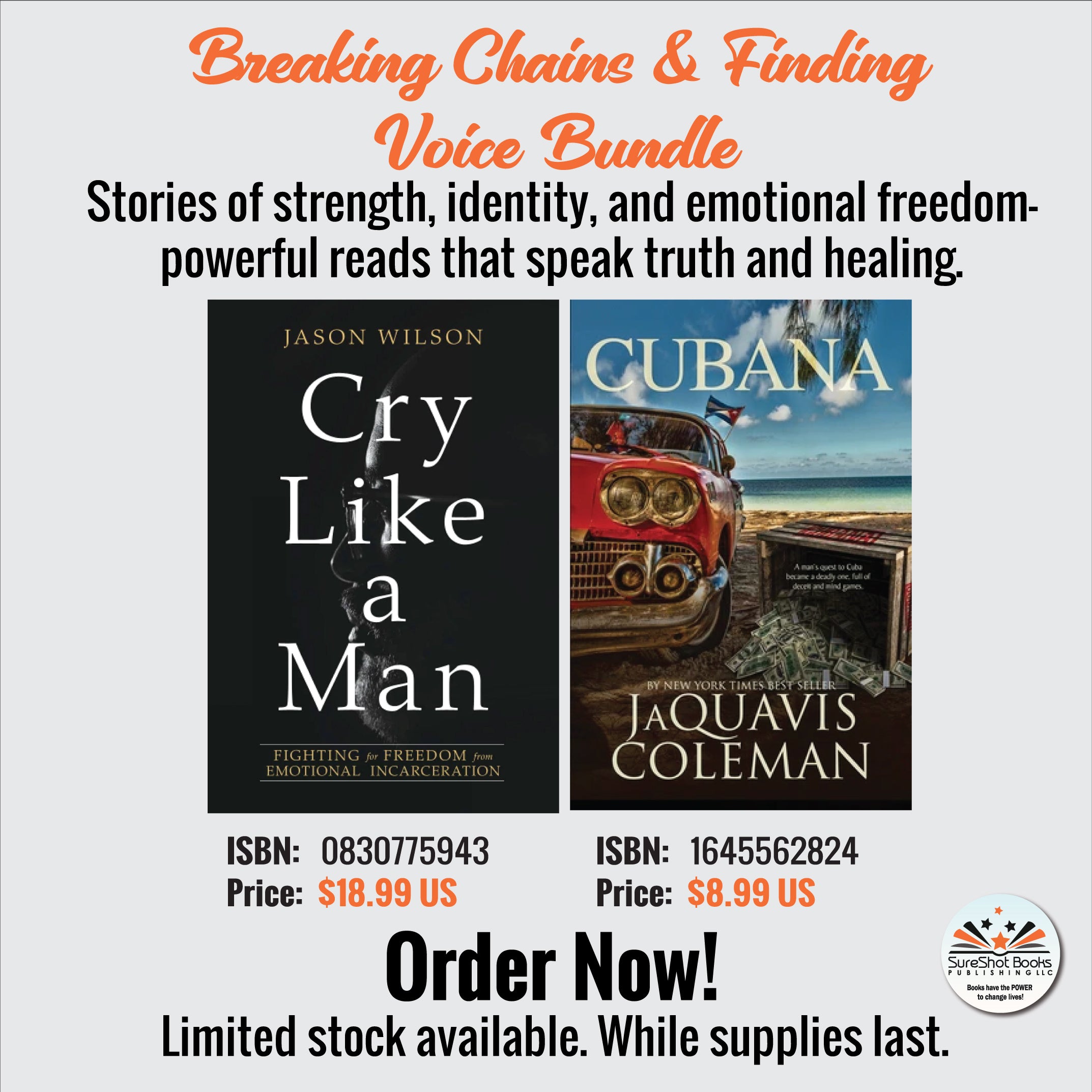 Breaking Chains & Finding Voice Bundle - Stories of strength, identity, and emotional freedom-powerful reads that speak truth and healing