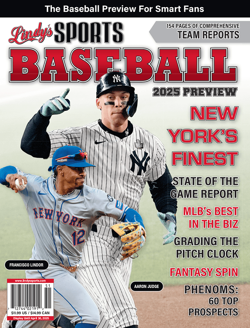 2025 Lindy's Baseball Preview Magazine / Covers Vary Sports Publications LINDY'S SPORTS New York