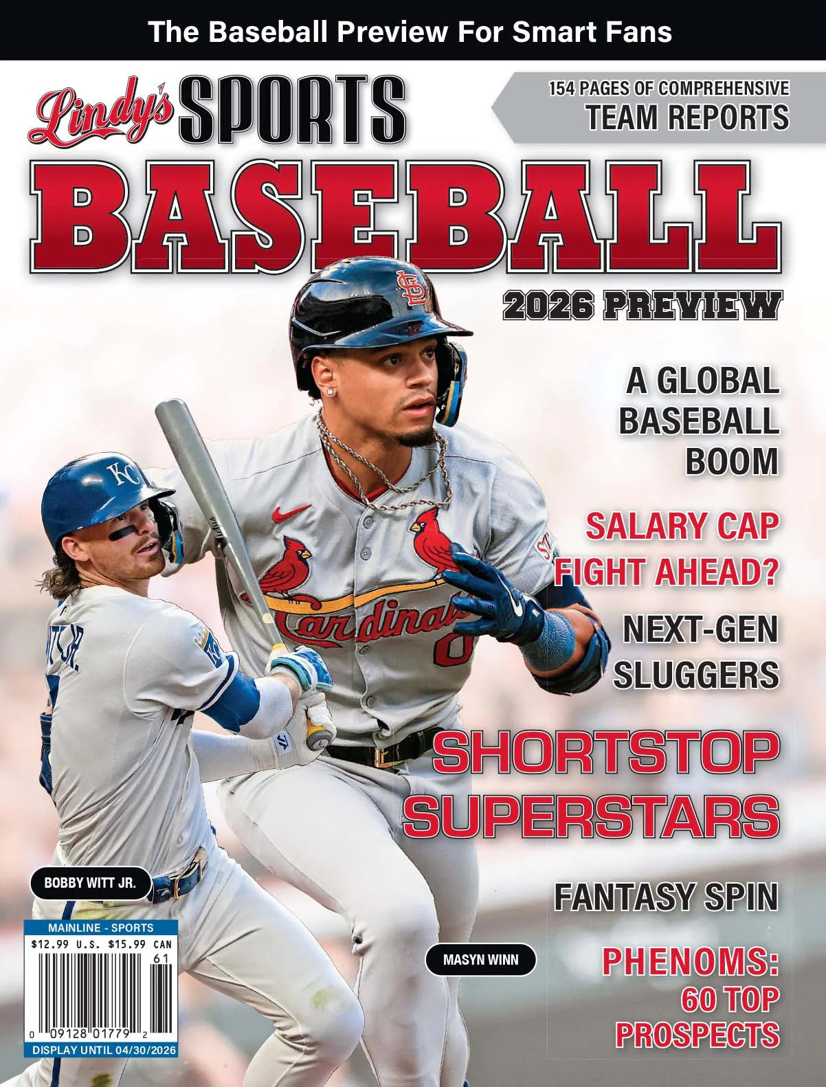 2026 Lindy's Baseball Preview Magazine / Covers Vary - SureShot Books Publishing LLC
