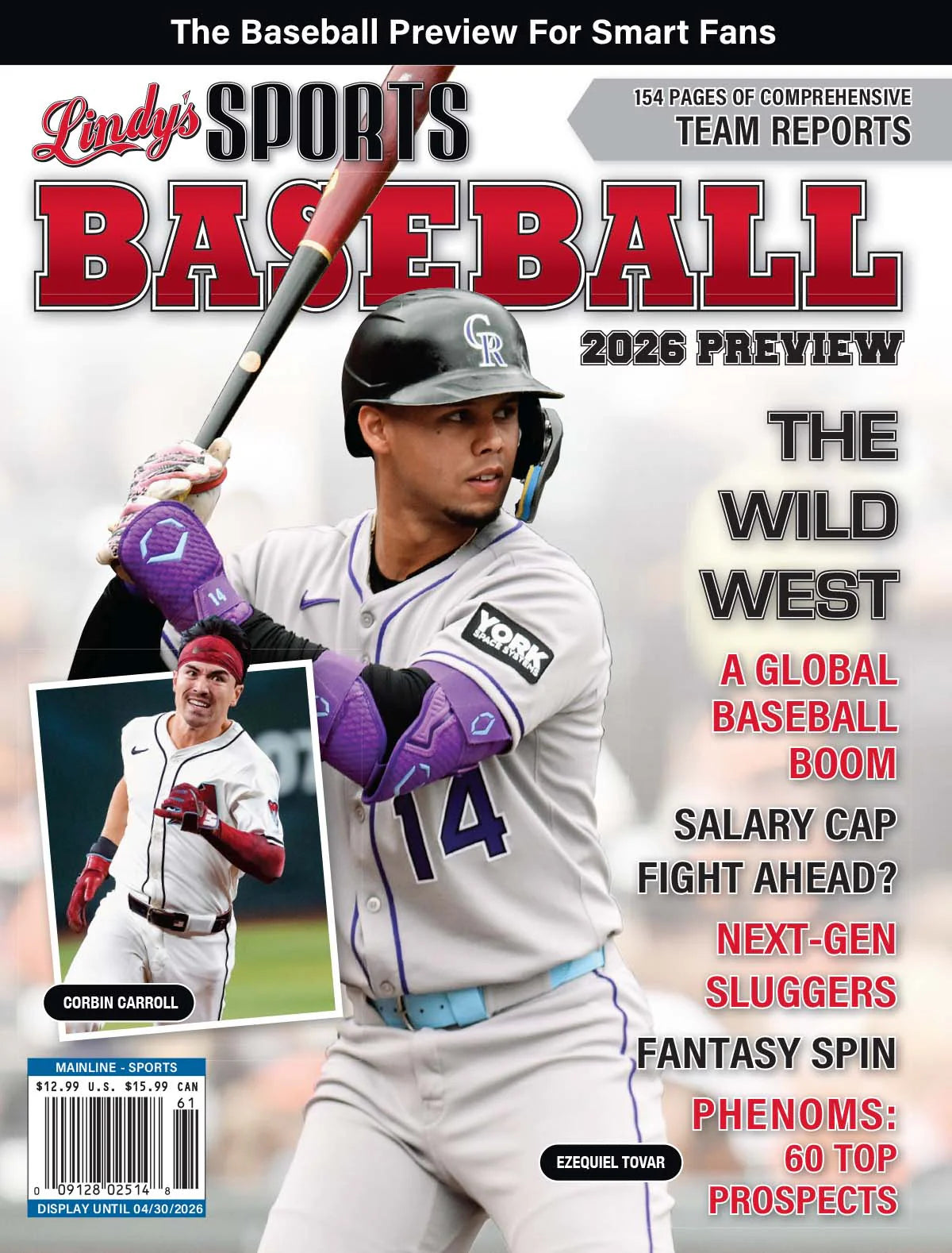 2026 Lindy's Baseball Preview Magazine / Covers Vary - SureShot Books Publishing LLC