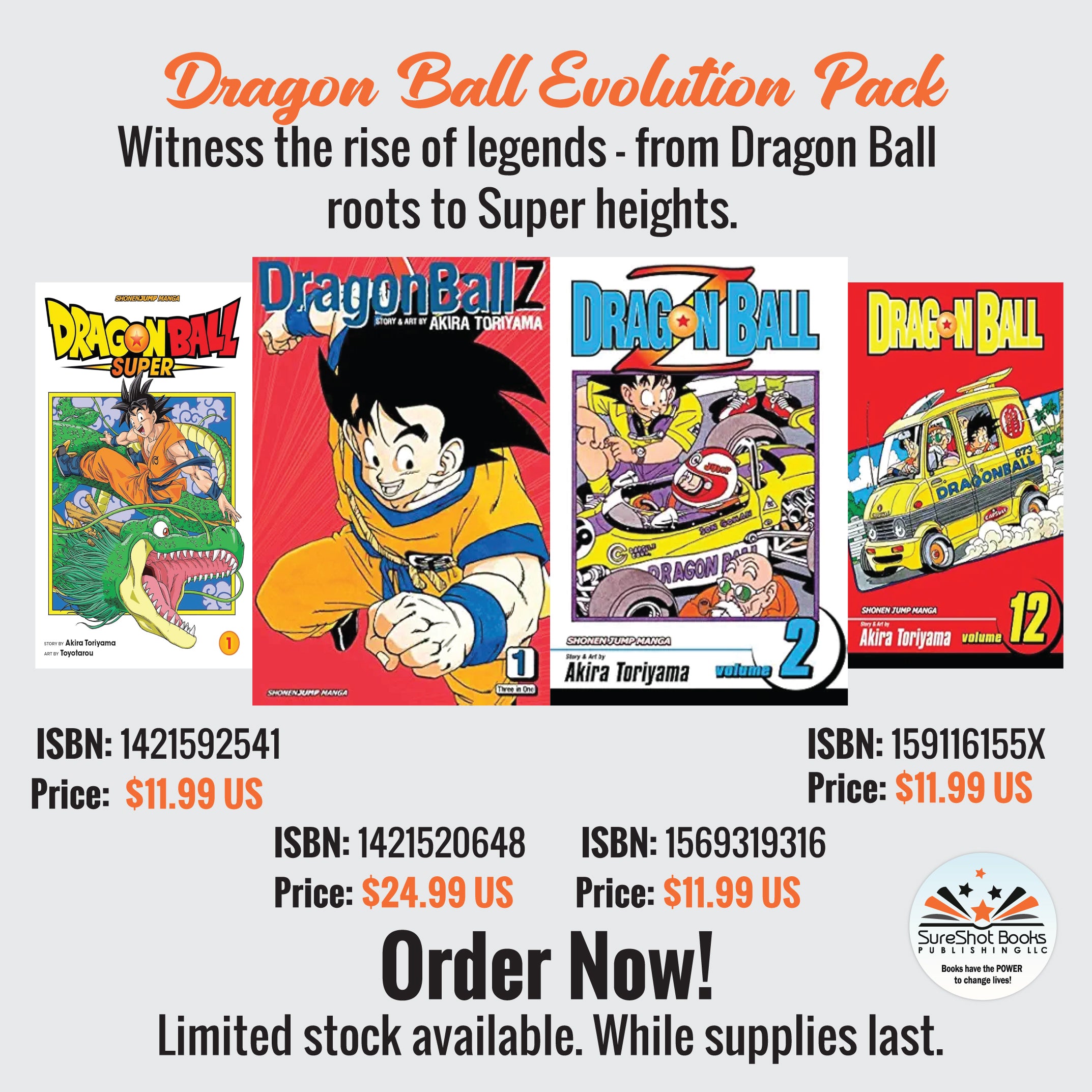 Dragon Ball Evolution Pack - Witness the rise of legends - from Dragon Ball roots to Super heights