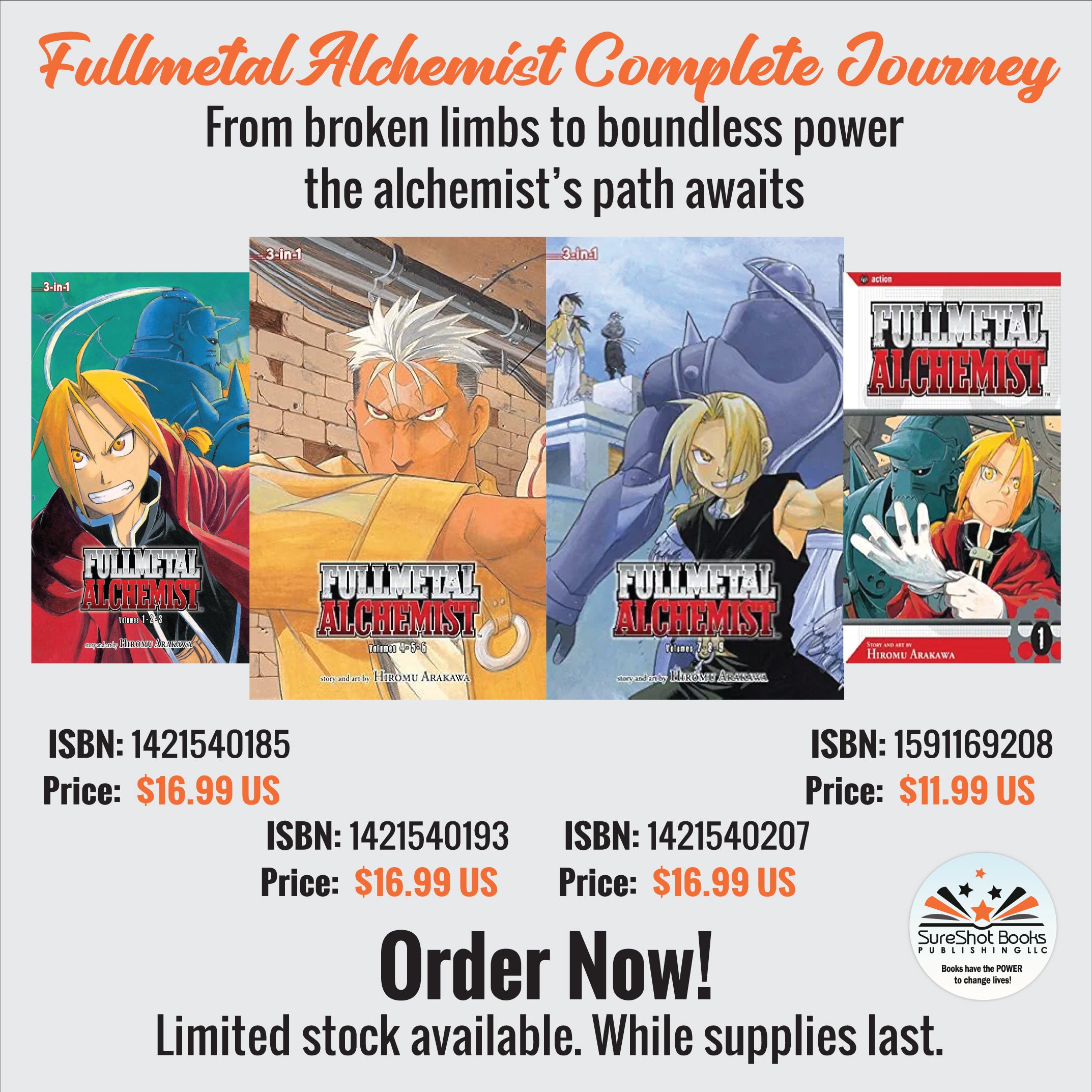 Fullmetal Alchemist Complete Journey - From broken limbs to boundless power the alchemist's path awaits