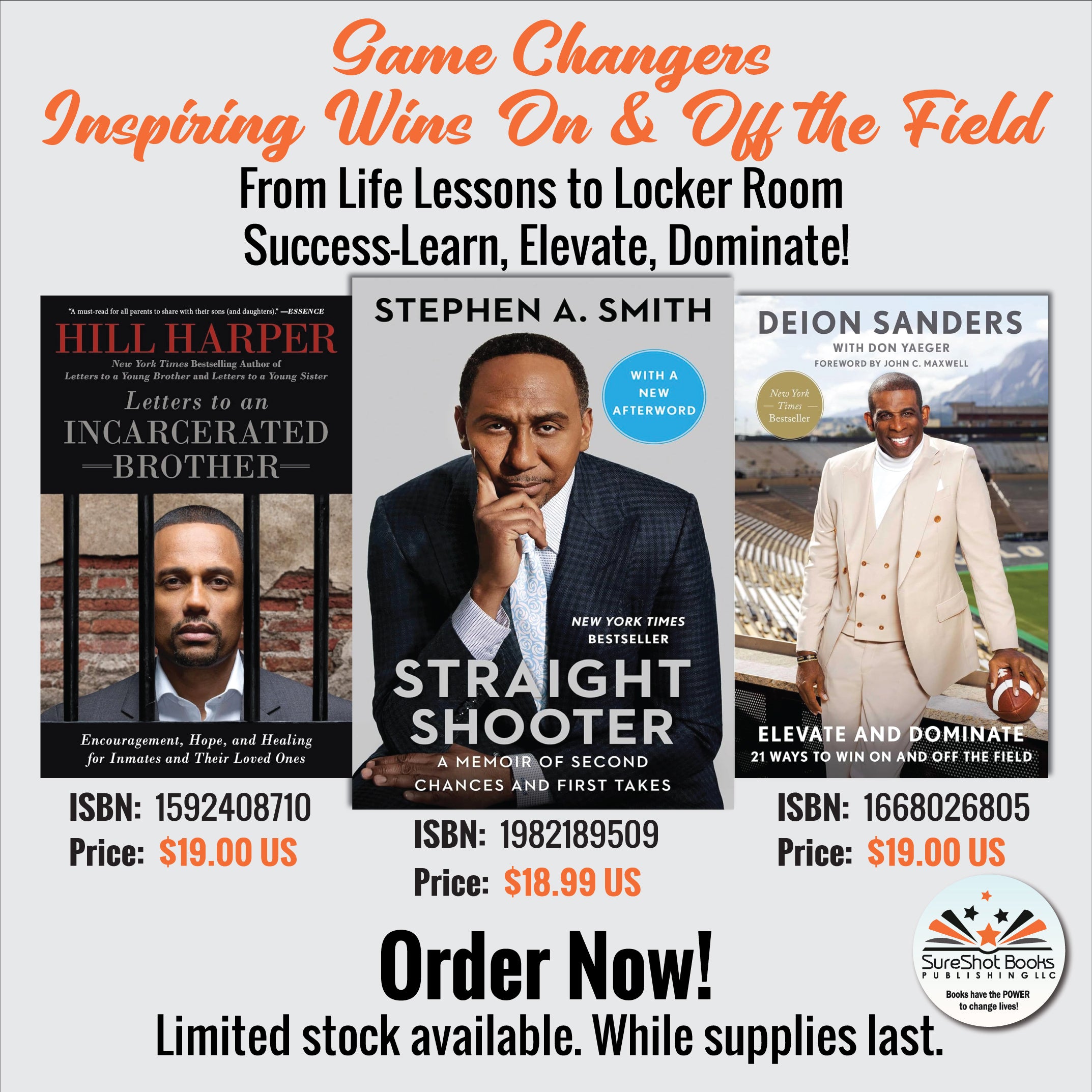 Game Changers - Inspiring Wins On & Off the Field - From Life Lessons to Locker Room Success-Learn, Elevate, Dominate!