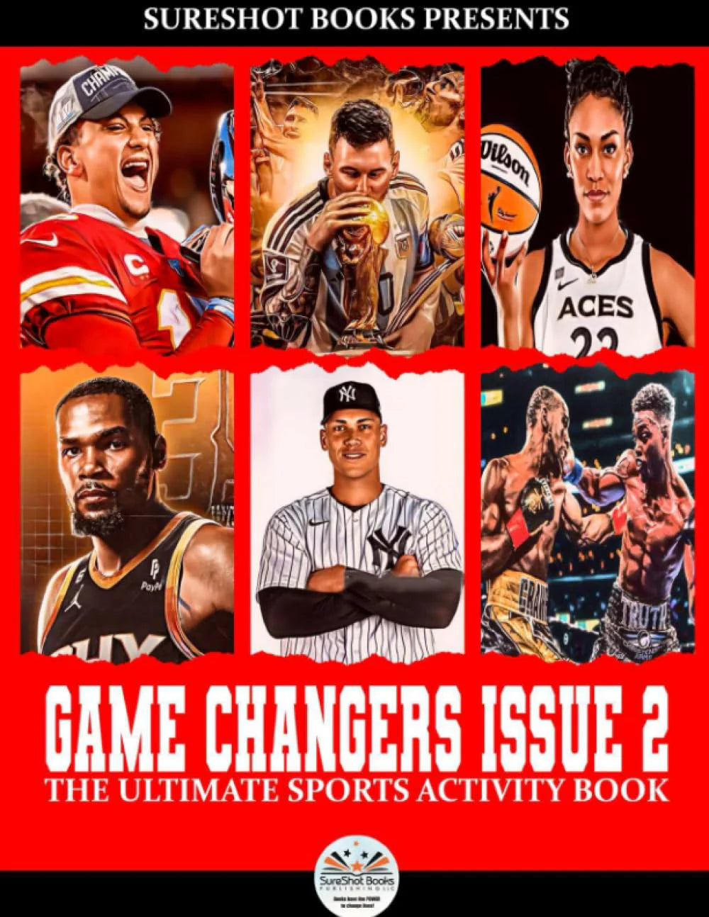 Game Changers Issue Vol 2: The Ultimate Sports Activity Book For Men, Fun Sports Quizzes And Questions With Answers. Includes Interesting Fun Fac