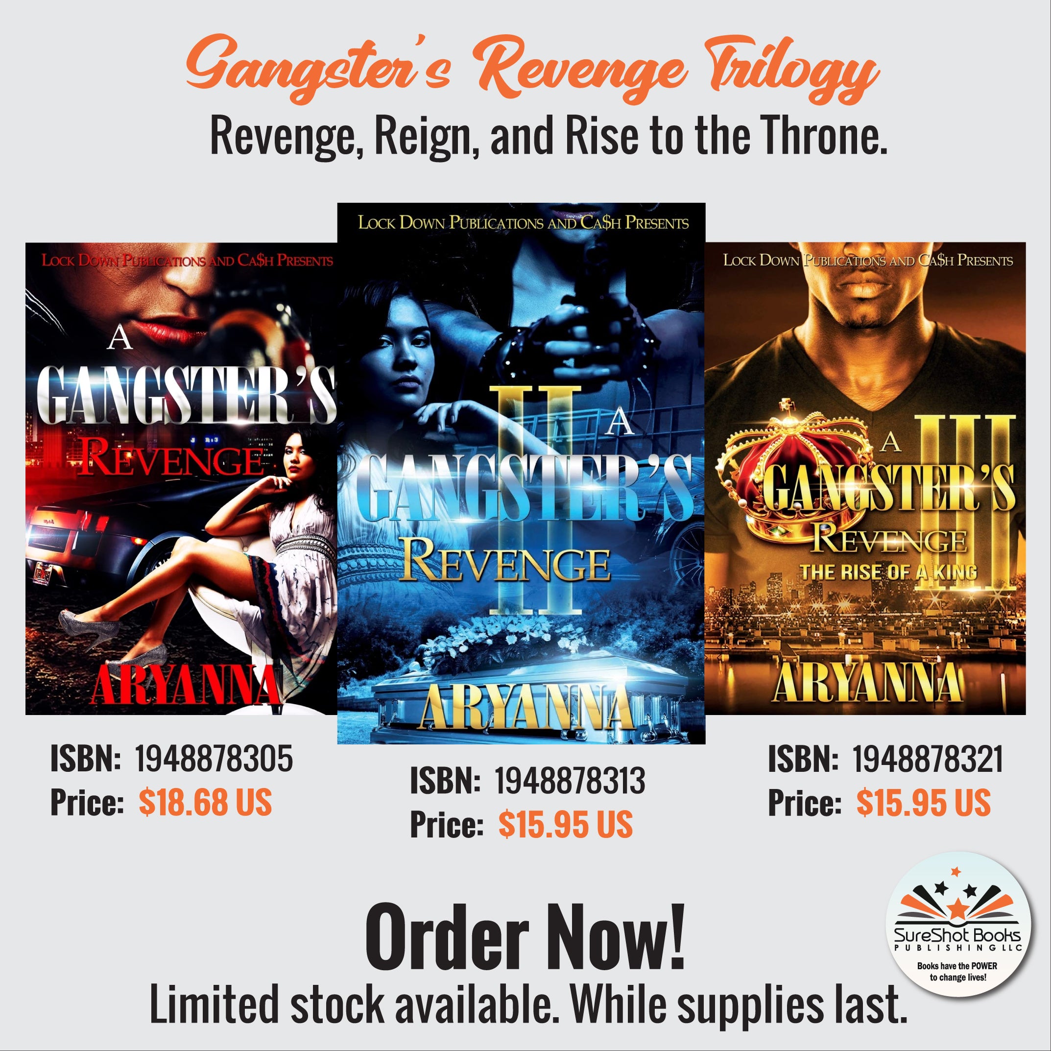 Gangster's Revenge Trilogy - Revenge, Reign, and Rise to the Throne