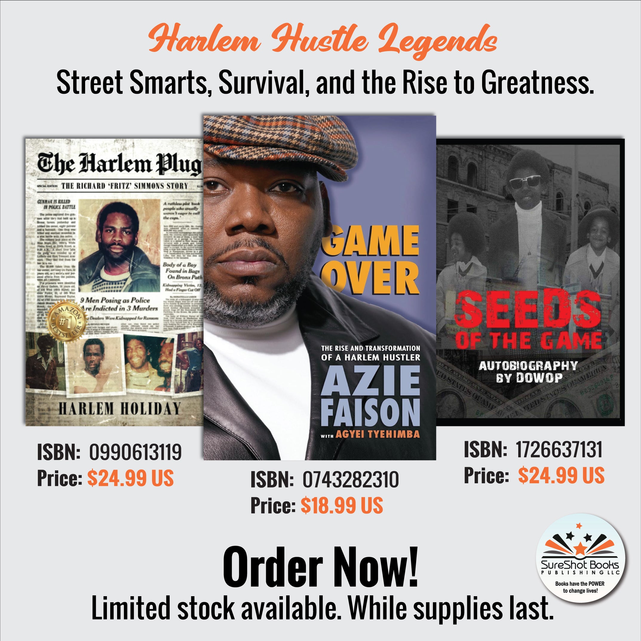 Harlem Hustle Legends - Street Smarts, Survival, and the Rise to Greatness