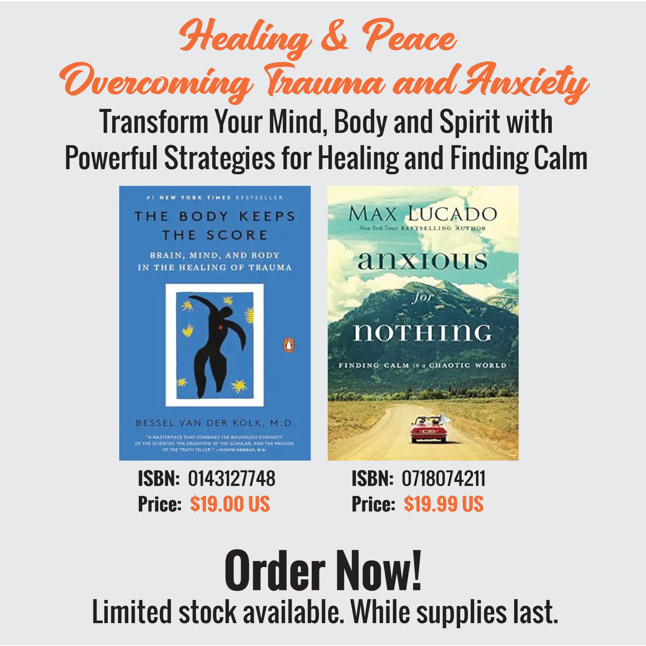Healing & Peace - Overcoming Trauma and Anxiety - Transform Your Mind, Body and Spirit with Powerful Strategies for Healing and Finding Calm - SureShot Books Publishing LLC
