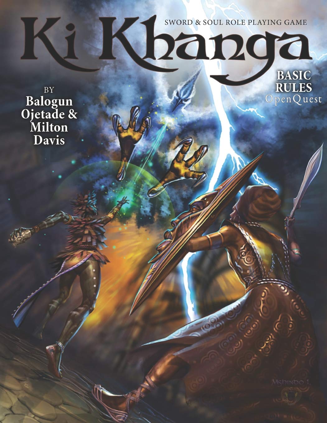 Ki Khanga: The Sword and Soul Role Playing Game: Powered by OpenQuest Paperback Independently Published