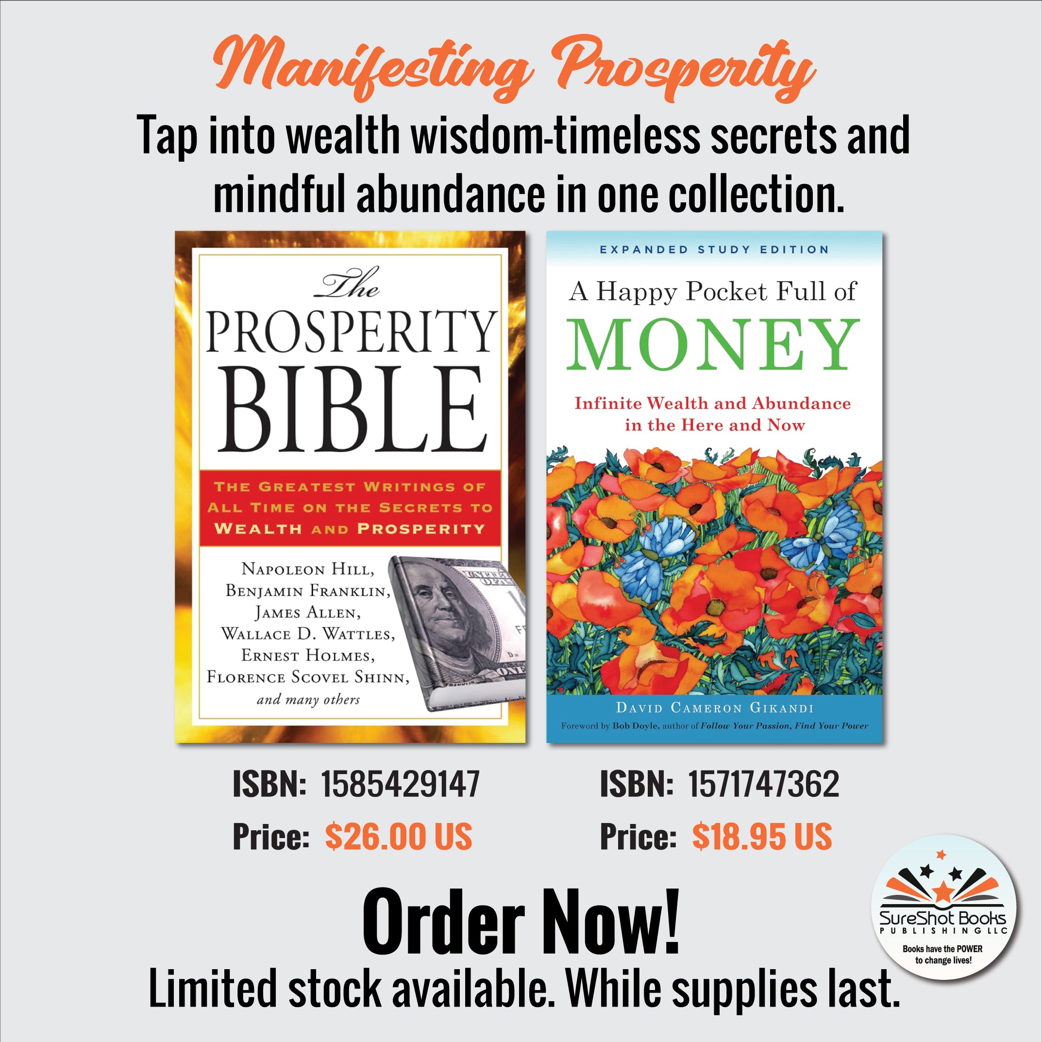 Manifesting Prosperity - Tap into wealth wisdom-timeless secrets and mindful abundance in one collection - SureShot Books Publishing LLC