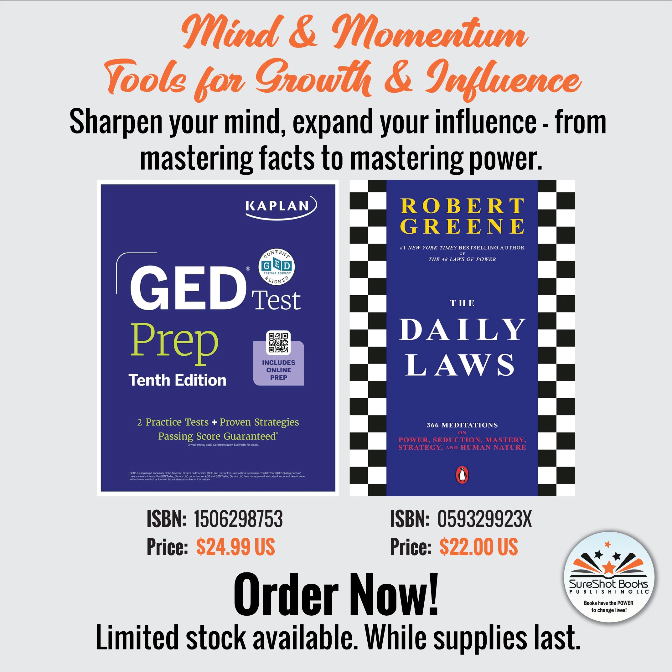 Mind & Momentum Tools for Growth & Influence - Sharpen your mind, expand your influence - from mastering facts to mastering power - SureShot Books Publishing LLC