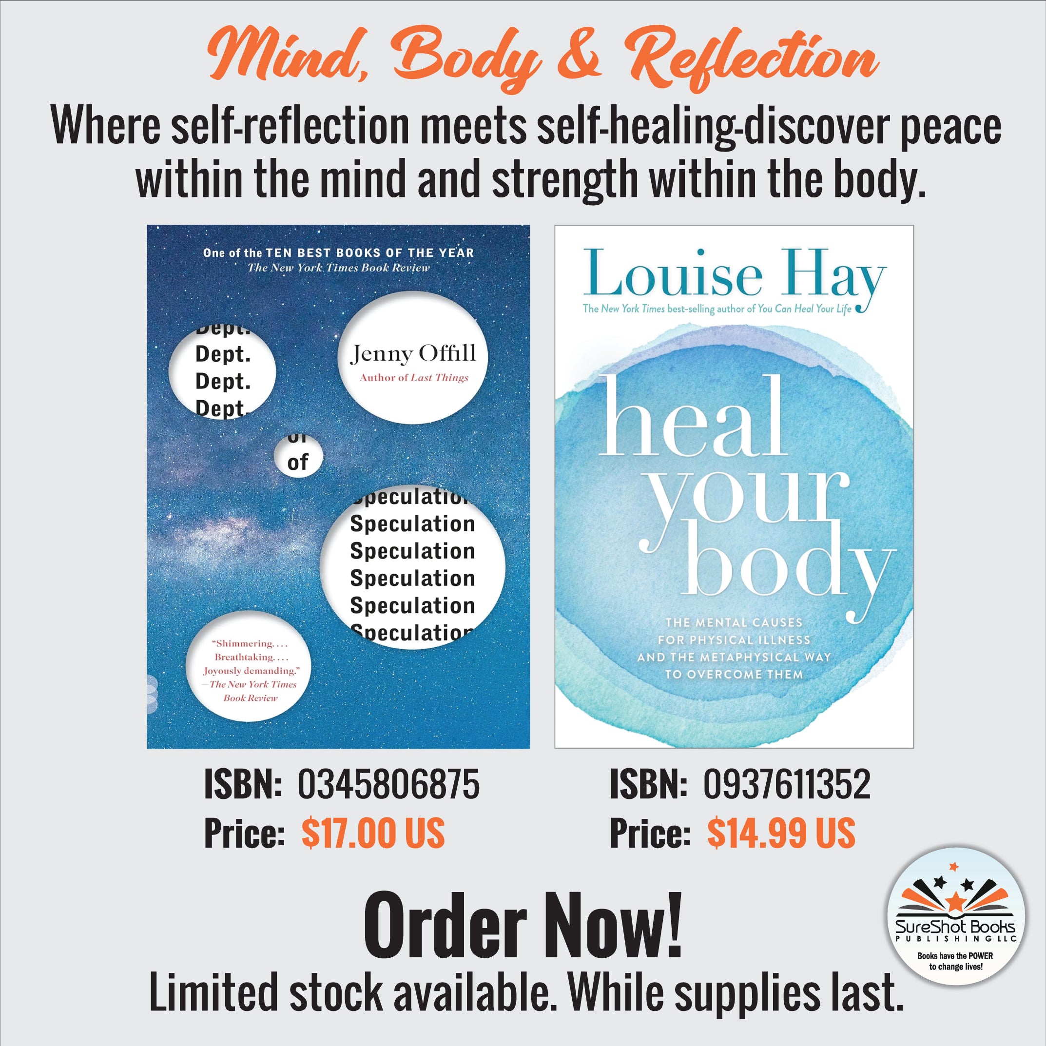 Mind, Body & Reflection - Where self-reflection meets self-healing-discover peace within the mind and strength within the body - SureShot Books Publishing LLC