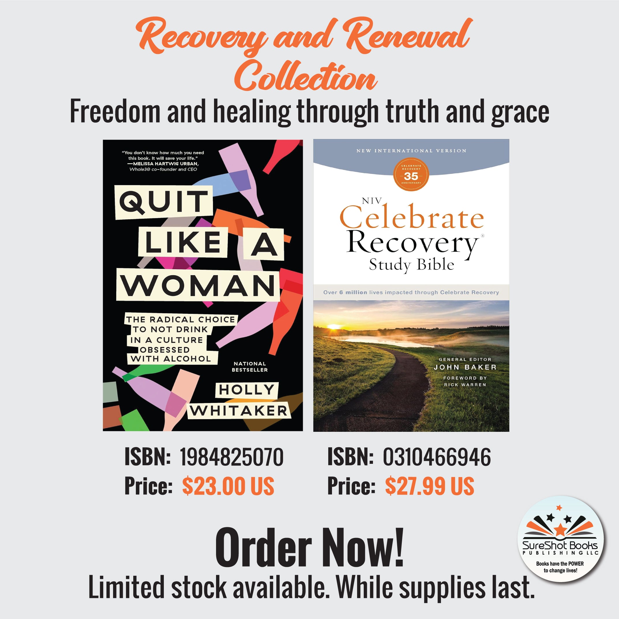 Recovery and Renewal Collection - Freedom and healing through truth and grace - SureShot Books Publishing LLC
