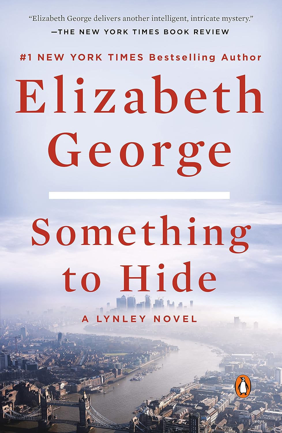 Paperback of "Something to Hide: A Lynley Novel" by Penguin Publishing Group, featuring the book cover with title and author.