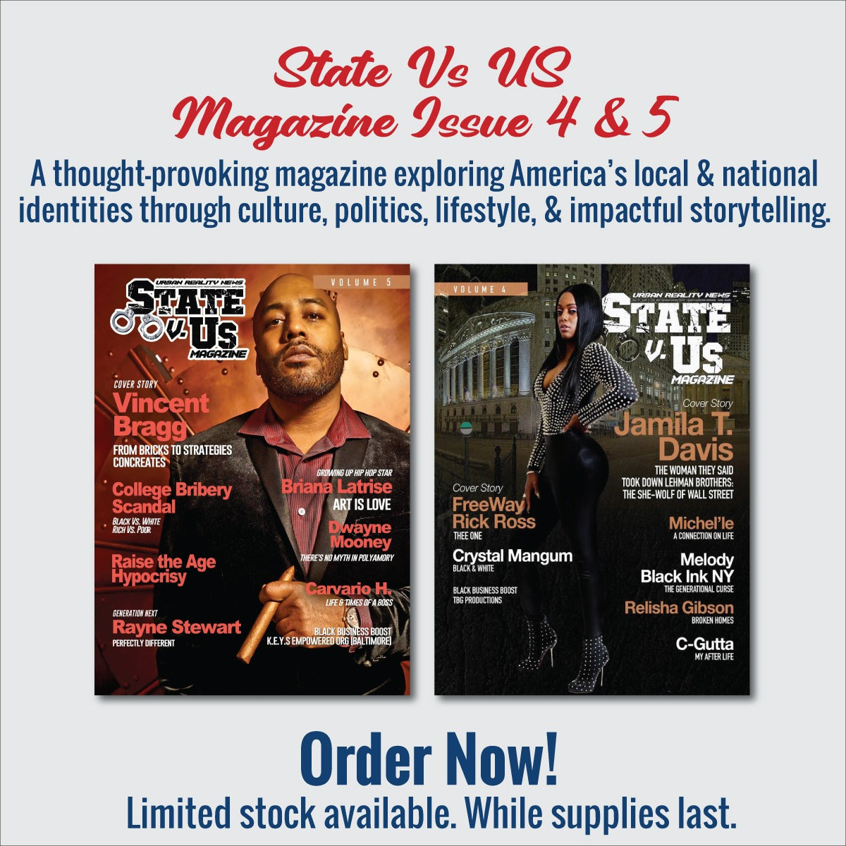 State vs US Magazine – Issues 4 & 5
