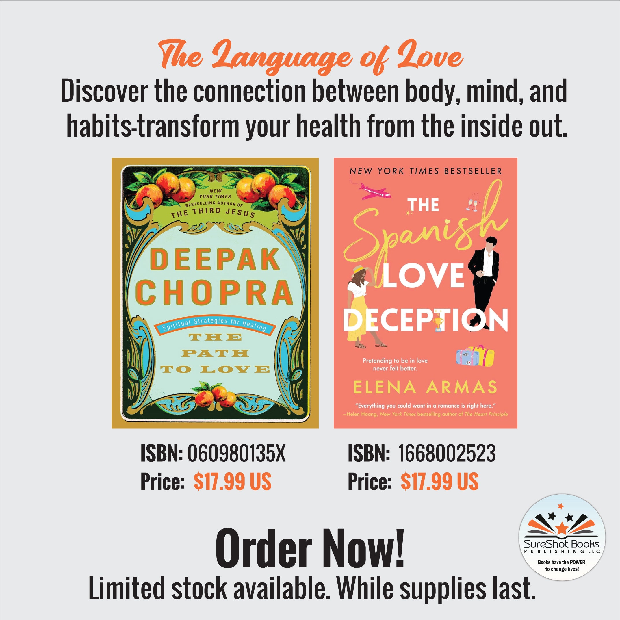 The Language of Love - Discover the connection between body, mind, and habits-transform your health from the inside out - SureShot Books Publishing LLC