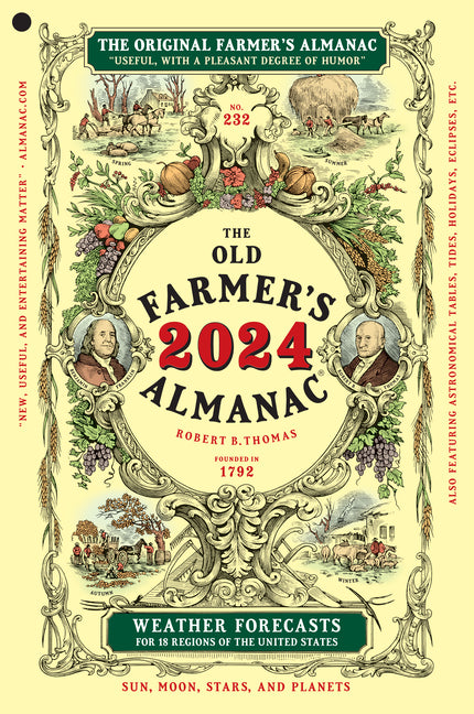 The 2024 Old Farmer's Almanac Paperback Yankee Publishing Incorporated
