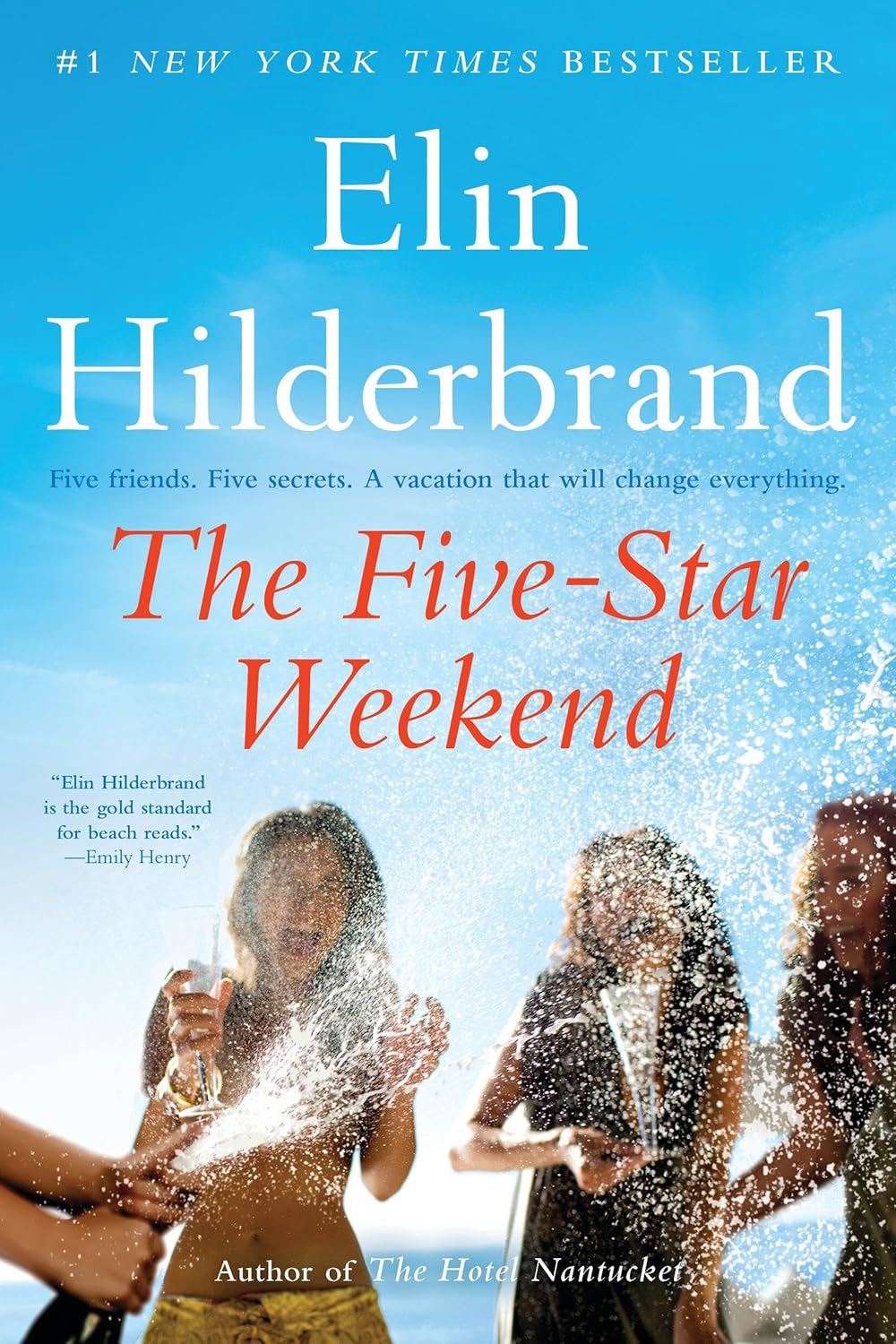 Cover image of The Five-Star Weekend fiction book by Back Bay Books, featuring a colorful, contemporary design.