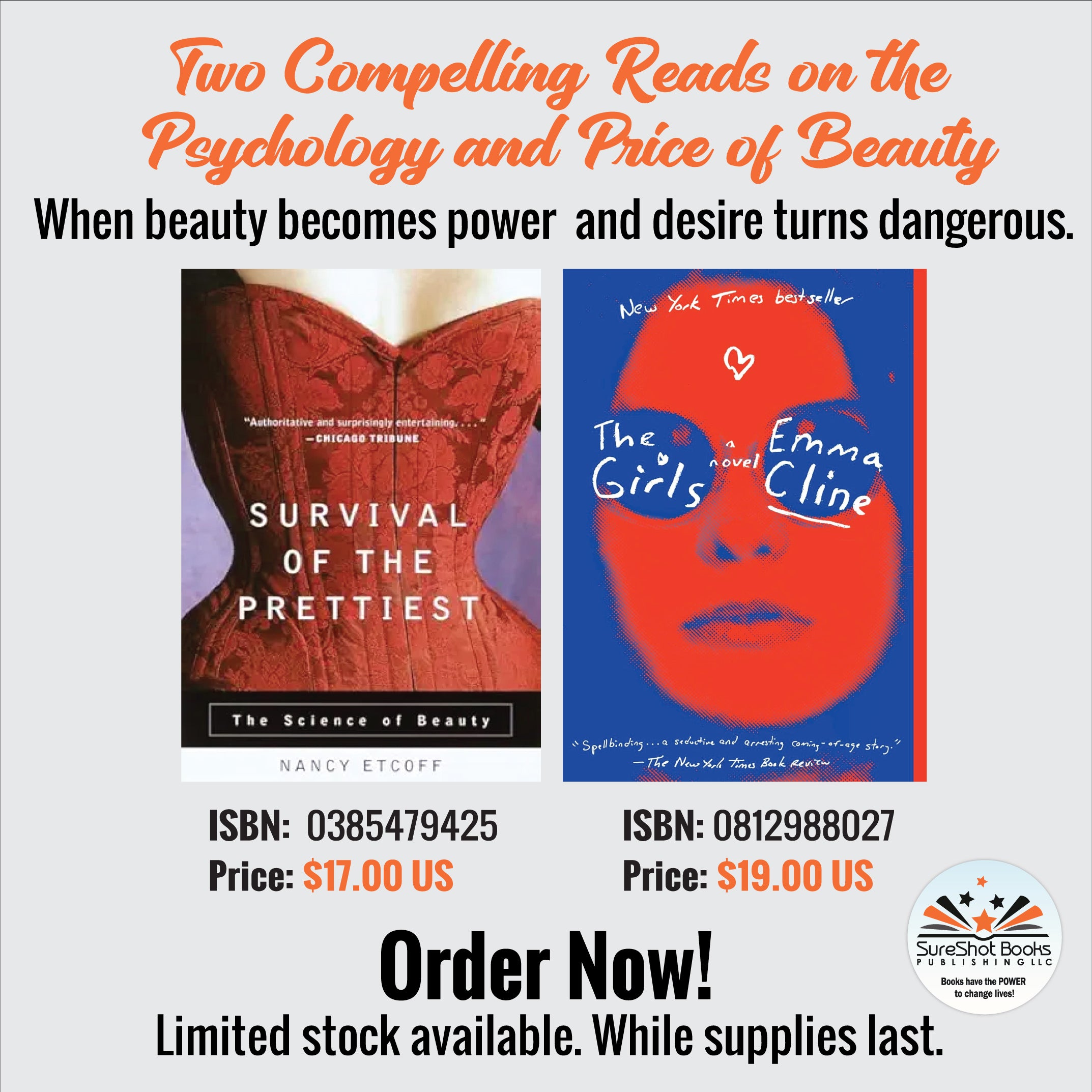 Two Compelling Reads on the Psychology and Price of Beauty - When beauty becomes power and desire turns dangerous - SureShot Books Publishing LLC