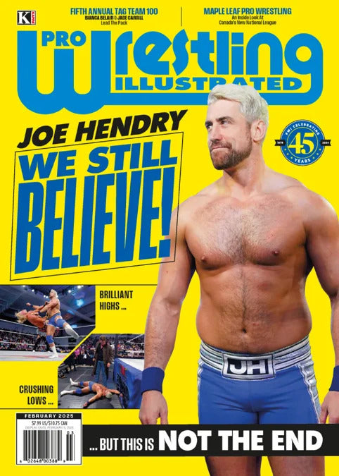 Pro Wrestling Illustrated Magazine Single Issue Magazines PWI Magazine Joe Hendry - We Still Believe