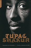 Cover of Tupac Shakur: The Life and Times of an American Icon book by SureShot Books Publishing LLC featuring Tupac's portrait and title.