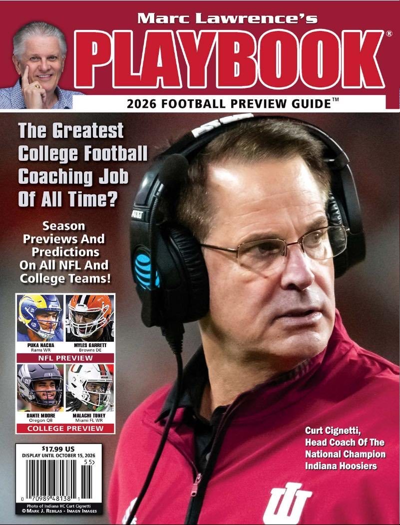 Reserva anticipada de la Guía de Fútbol Playbook 2026-27 de Marc Lawrence