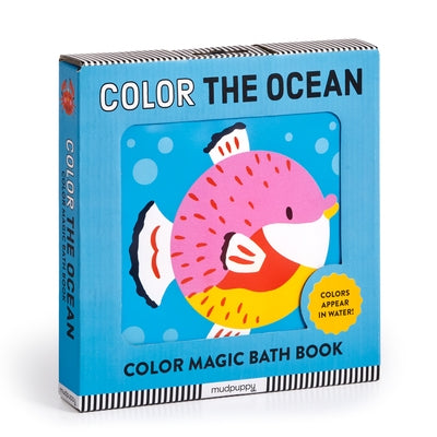 Color the Ocean Color Magic Bath Book Other Galison